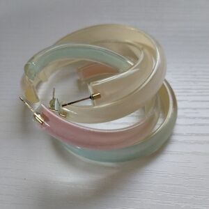 Alison Lou Hoop Earrings Bundle Of Two Medium